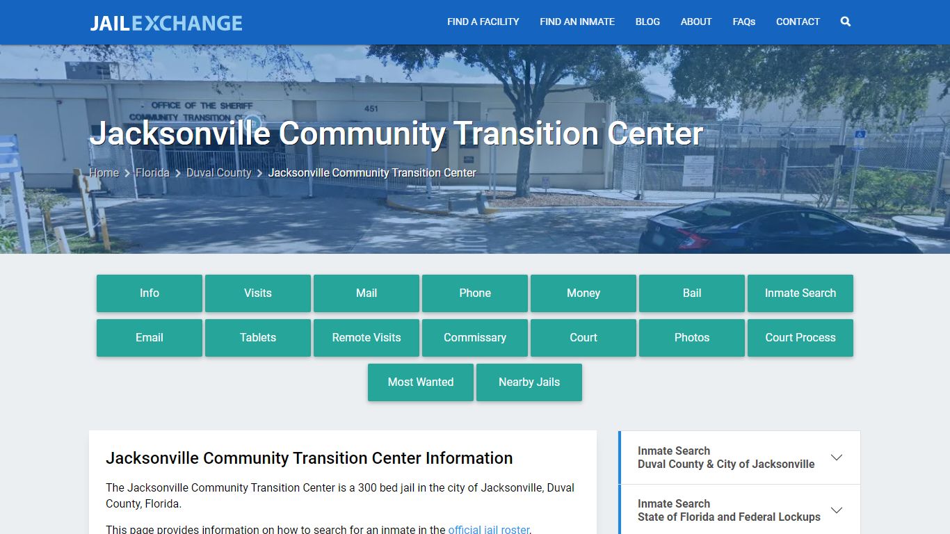 Jacksonville Community Transition Center - Jail Exchange